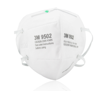 3M9502（頭帶式，折疊式,2片裝）防顆粒物口罩